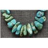 Image 2 : NAVAJO TURQUOISE NUGGET NECKLACE