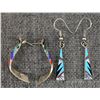 Image 1 : TWO ZUNI EARRINGS