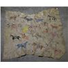 Image 1 : PLAINS PAINTED BUFFALO HIDE