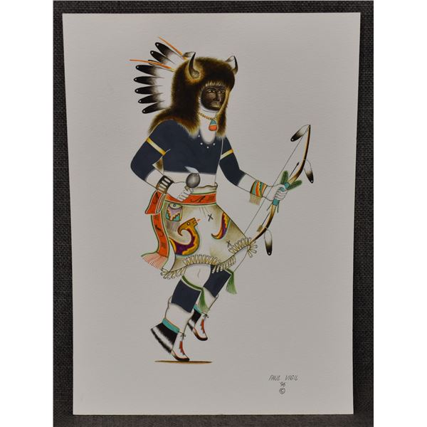 TESUQUE PAINTING (PAUL VIGIL)