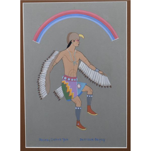 NAVAJO PAINTING (HARRISON BEGAY)