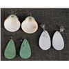 Image 5 : THREE PAIR OF EARRINGS