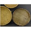 Image 4 : FIVE HOPI SIFTER BASKETS