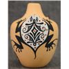 Image 9 : ZUNI POTTERY VASE (DELDRICK & LORENDA CELLICION)