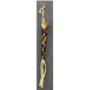 Image 1 : PLAINS INDIAN QUILLED AWL CASE AND BONE AWL