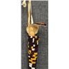 Image 4 : PLAINS INDIAN QUILLED AWL CASE AND BONE AWL