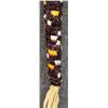 Image 8 : PLAINS INDIAN QUILLED AWL CASE AND BONE AWL