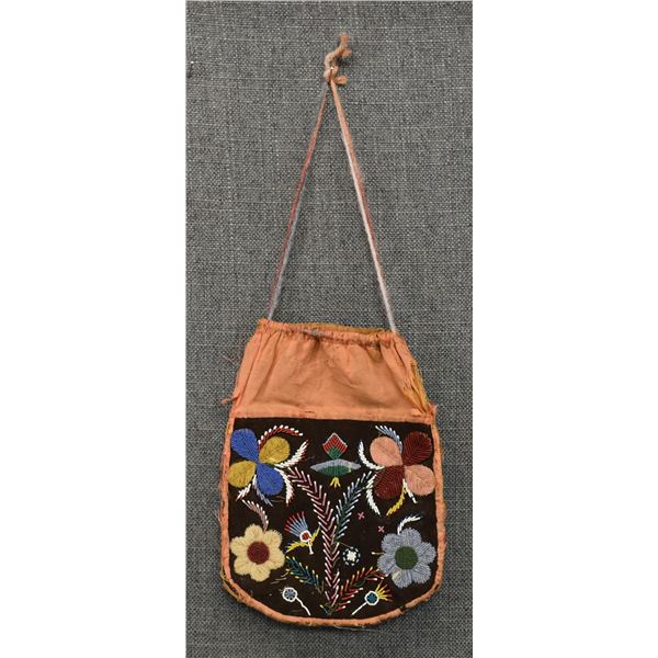 IROQUOIS BEADED BAG