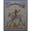 Image 1 : NAVAJO PAINTING (HARRISON BEGAY)