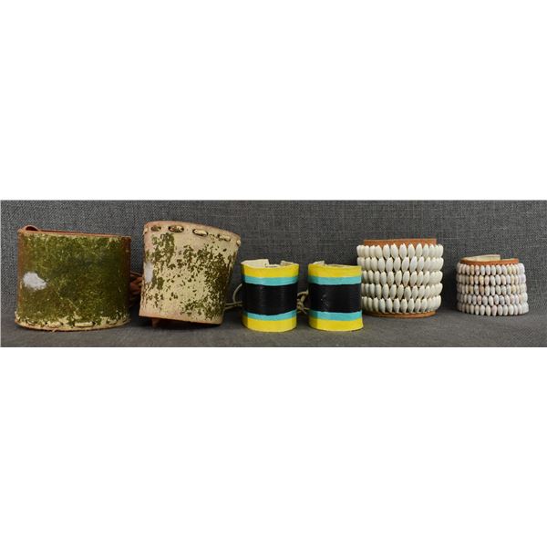 THREE PUEBLO ARM BANDS