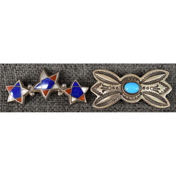TWO NAVAJO PINS