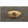 Image 1 : APPROX 15K LADIES SIGNET RING (3G)