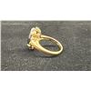 Image 2 : APPROX 10K LADIES RING SET WITH HEMATITE (17X7, 3.9G)