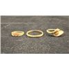 Image 1 : THREE APPROX 10K+ LADIES RINGS (4.3G)
