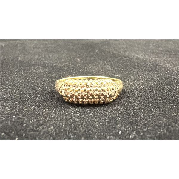 APPROX 14K LADIES RING SET WITH DIAMONDS (2.8G)