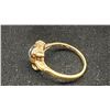 Image 3 : APPROX 10K LADIES RING SET WITH TIGERS EYE (2.2G)