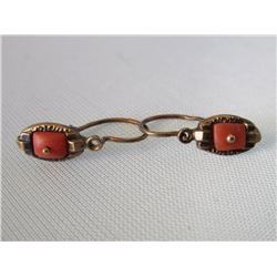 Pair of Antique 9k Gold Earrings