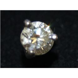 1/4CTW Single Diamond Round Ladies Pendant