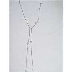 5.00mm White Pearl Hand Made Ladies Necklace
