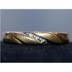 Diamond Hand Made Wedding Band