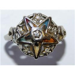 Diamond Vintage Star Design Hand Made Ring