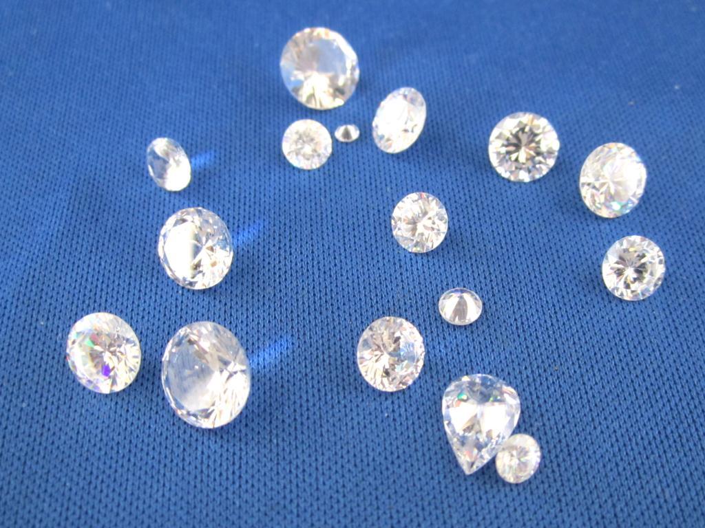 36.5ctw Quality Cubic Zirconia Stones