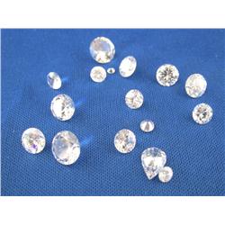36.5ctw Quality Cubic Zirconia Stones