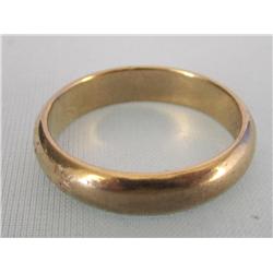 Heavy 14k Gold Wedding Band 6.2gr