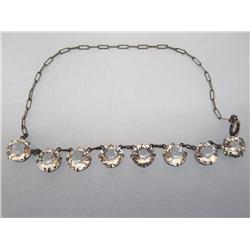 Sterling Silver Bracelet W/CZ's