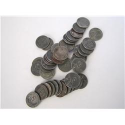 Lot of 46 - 1943 Steel Pennies
