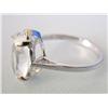 Image 3 : Sterling Silver Ring W/Large CZ