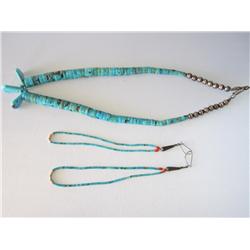 Sterling & Turquoise Necklace & Earrings