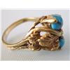 Image 3 : 14k Gold & Turquoise Ring
