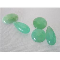 16ctw Apple Jade Stones