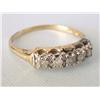 Image 4 : 14k Gold Wedding Set W/Diamonds