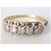 Image 6 : 14k Gold Wedding Set W/Diamonds