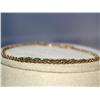 Image 1 : Diamonds & Emerald Rope Design Ladies Bracelet
