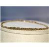 Image 2 : Diamonds & Emerald Rope Design Ladies Bracelet