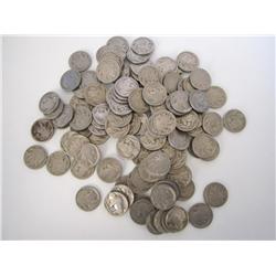 Lot of 120 Buffalo Nickels