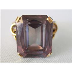14k Gold Ring W/Alexandrite Stone