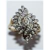 Image 1 : Diamonds Cocktail Hand Made Ladies Ring