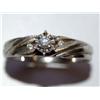 Image 1 : Diamonds Solitaire Illusion Setting Ring