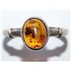 Image 1 : AAA Baltic Amber Hand Made Ladies Ring