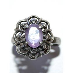AAA  Amethyst Vintage Hand Made Ladies Ring