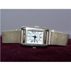Surrisi White Dial Quartz Silver Band Watch