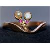 Image 1 : AAA Ruby, Opal & Pearl Hand Made Ring