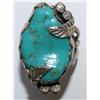 Image 1 : AAA Turquoise Navajo Design Hand Made Ring