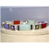 Image 3 : AAA Multicolor Jade Hand Made Bracelet