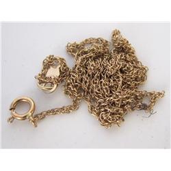 14k Gold Chain Scrap 1.5gr
