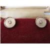 Image 1 : Antique Rose Gold & Diamond Cufflinks